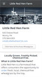 Mobile Screenshot of littleredhencsa.com